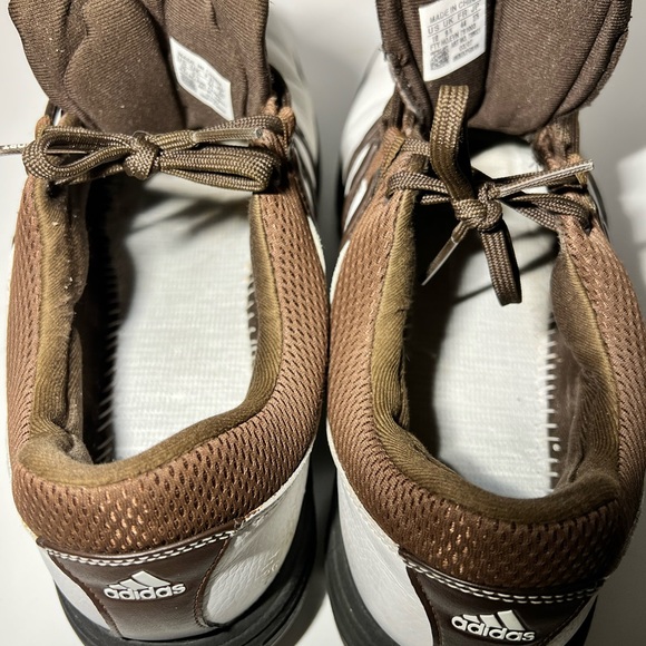 Adidas Men’s Size 10 Brown & White Adiprene SBT Golf Shoes - Picture 6 of 8